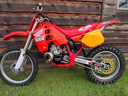 1989 honda cr500r with road - with,